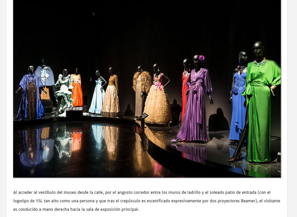 Lightecture MUSEO YVES SAINT LAURENT, UNA JOYA ESCENOGRÁFICA