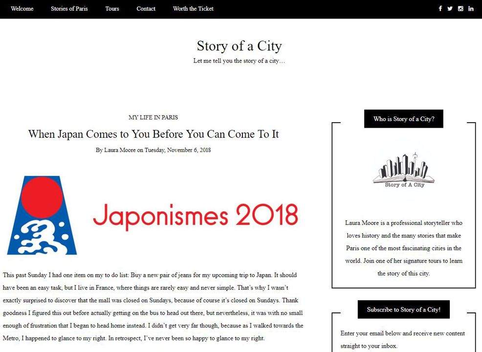 Story of a city When Japan Comes to You Before You Can Come To It